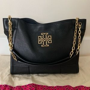 Tory Burch Britten Leather Tote